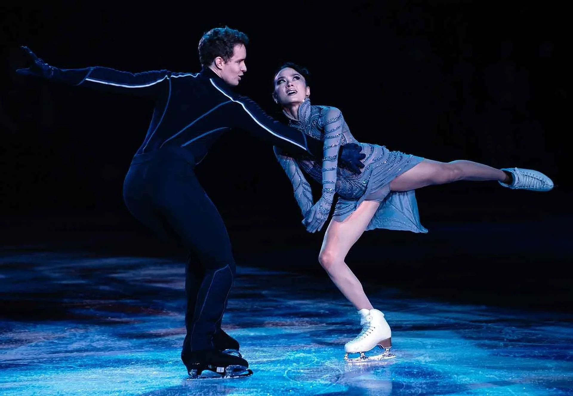 澳洲幸运十花样滑冰赛事精彩瞬间